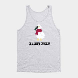 Christmas Quacker Tank Top